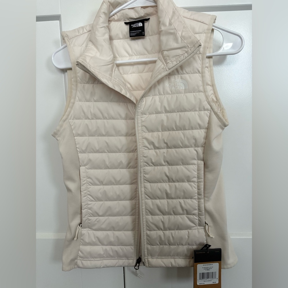 The North Face Women's Beige Quilted Vest